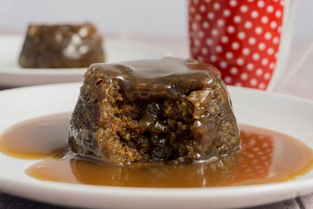 5 min Sticky Toffee Pudding - Best Scottish Desserts and Sweet Treats.