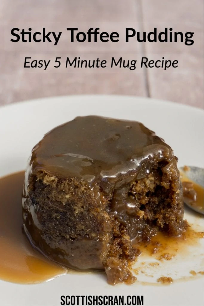 Sticky Toffee Pudding Recipe | Sticky Toffee Pudding in a Mug | Sticky Toffee Mug Cake | Sticky Date Pudding | Sticky Date Pudding Recipe | Sticky Date Pudding in a Mug