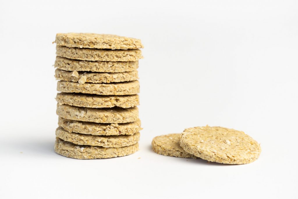 Scottish Foods - Home made Oatcakes in a pile
