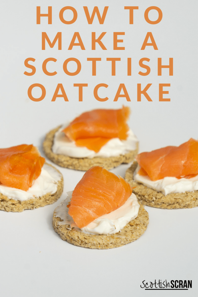Scottish Oatcakes with smoked salmon