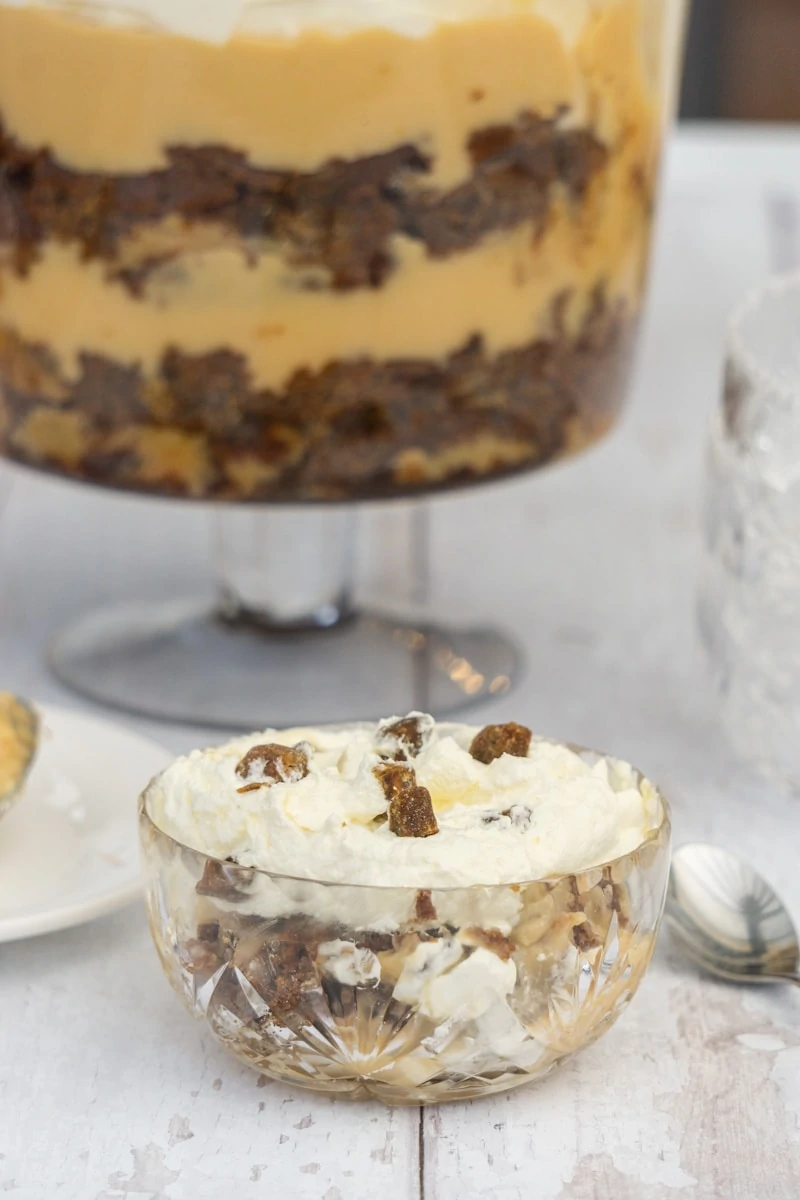 Decadent Sticky Toffee Trifle Recipe Scottish Scran