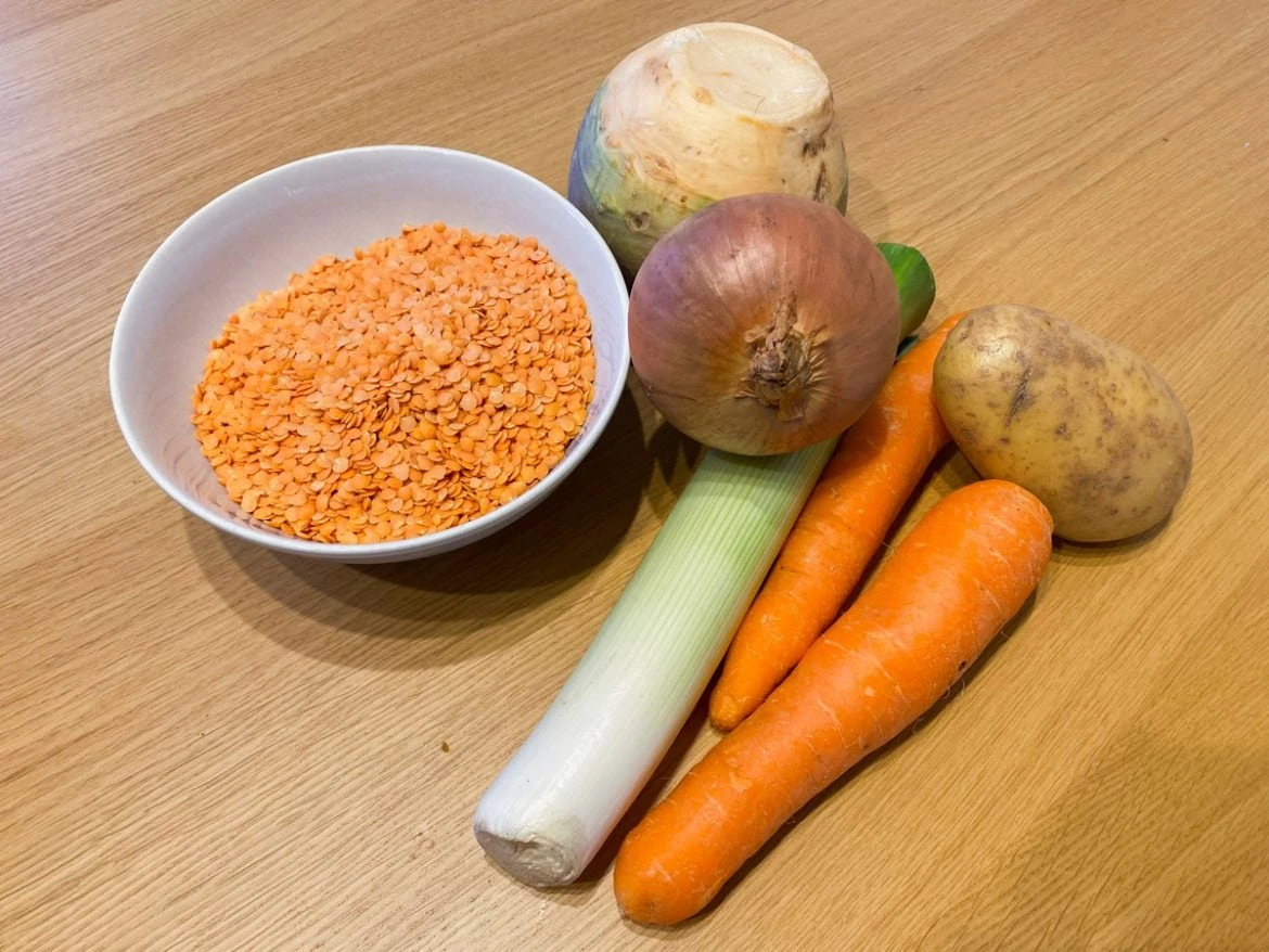 Easy Scottish Lentil Soup Recipe (with Vegetarian Option) Scottish Scran