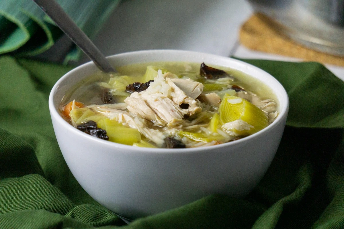 Tasty Scottish CockaLeekie Soup Recipe Scottish Scran