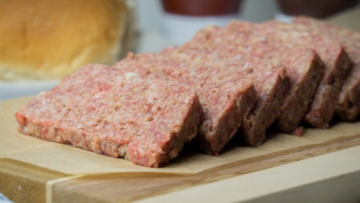 Homemade] square slice sausage, with onion and mushroom gravy Will be  served with cream totties and mash root veg. : r/slowcooking