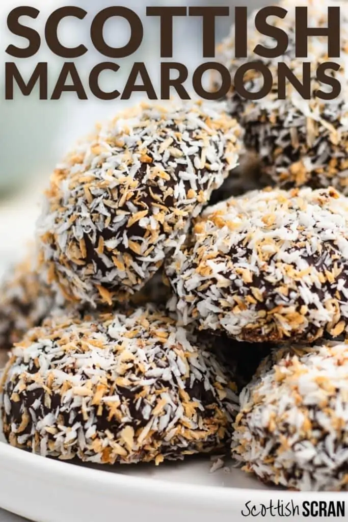 Scottish Macaroons Recipe Pin