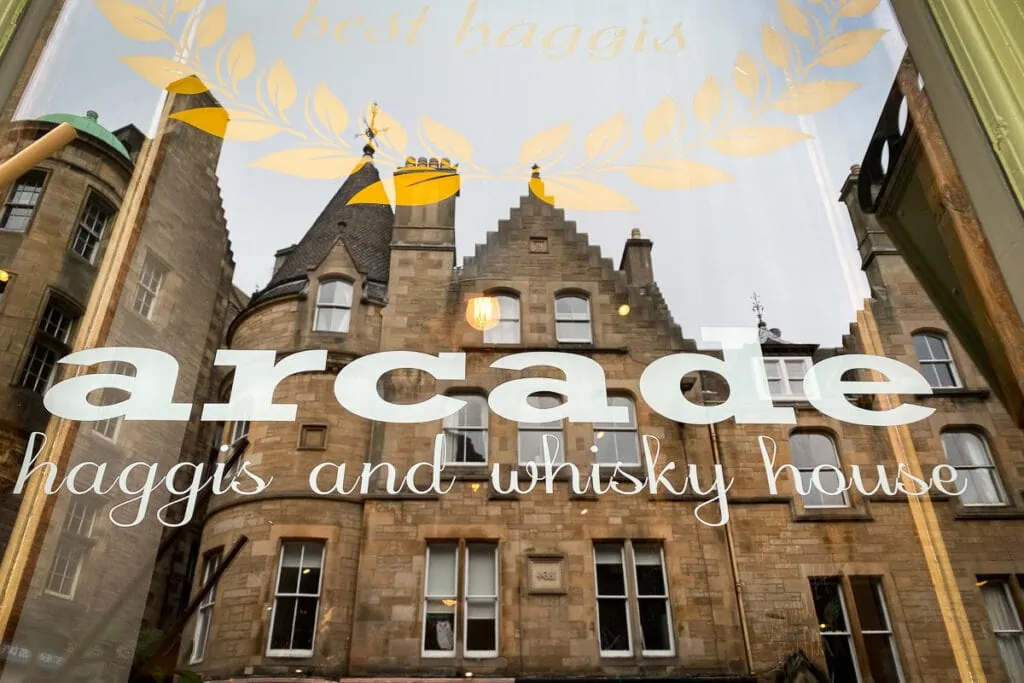 Arcade - Best Haggis in Edinburgh