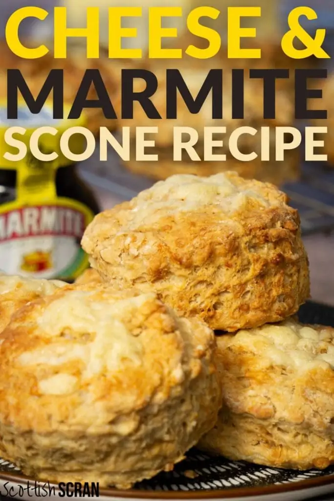 Cheese and Marmite Scones Recipe - Pin
