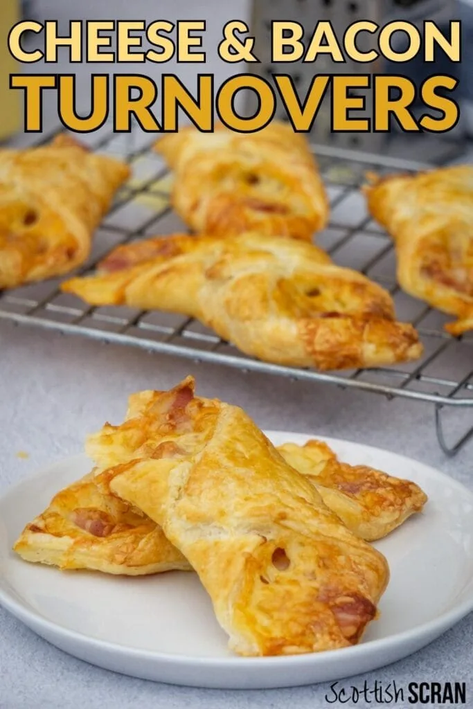Cheese and Bacon Turnovers Recipe