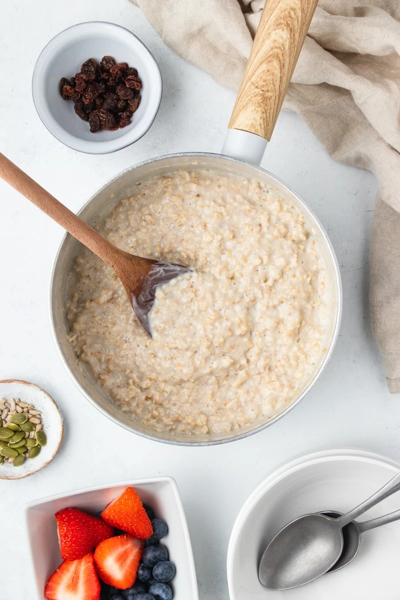 A bowl of Scottish Porridge