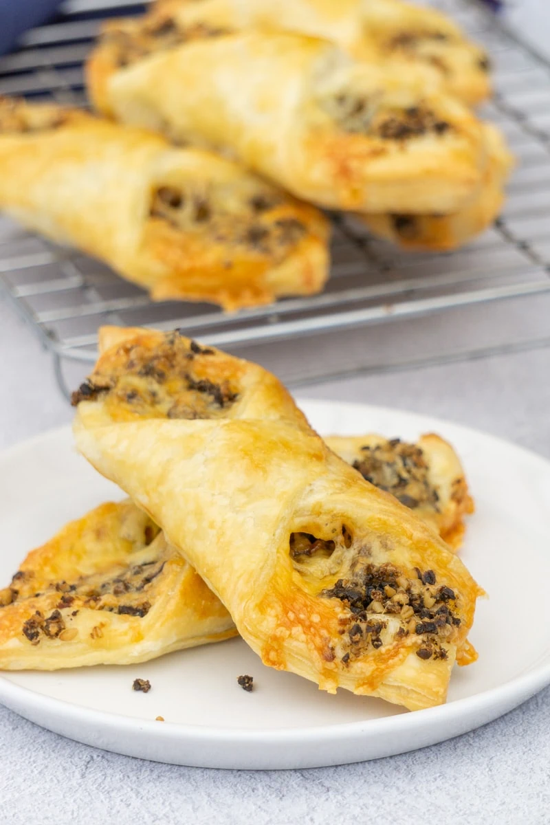 Haggis and Cheese Turnovers
