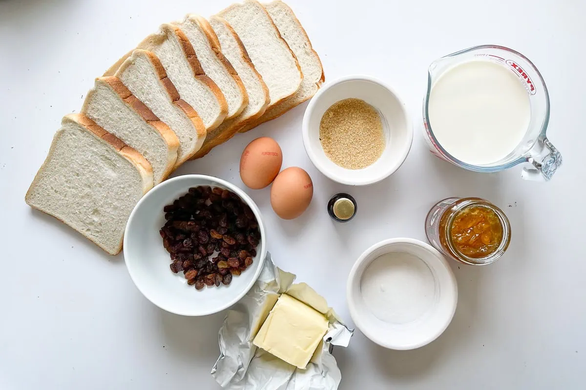 Simple Marmalade Bread and Butter Pudding Scottish Scran