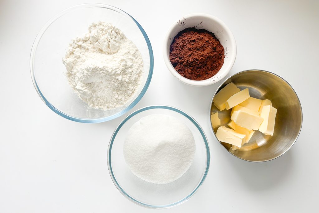 Ingredients for Chocolate Concrete