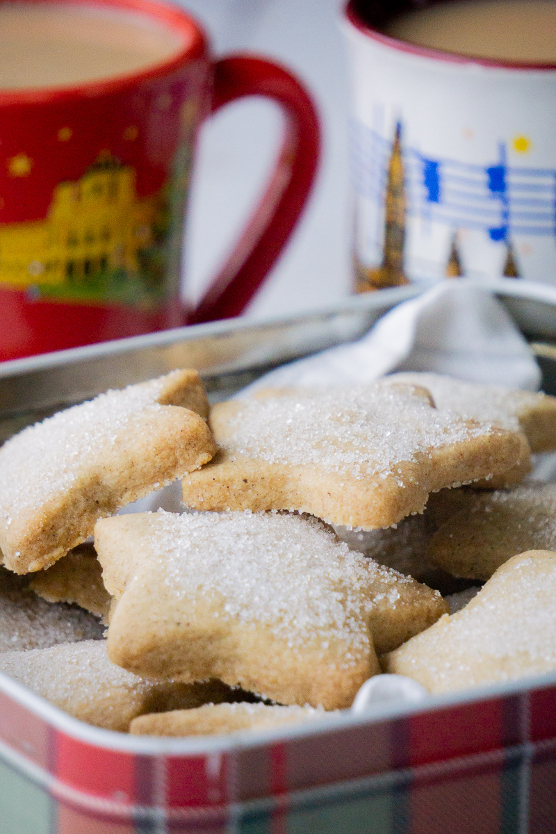 Spiced Christmas Shortbread Biscuits/Cookies