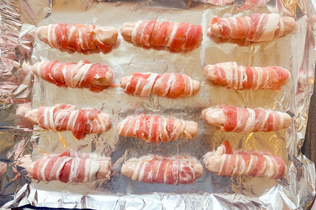 Kilted Soldiers with Whisky Glaze Recipe - Kilted Soldiers ready for the oven