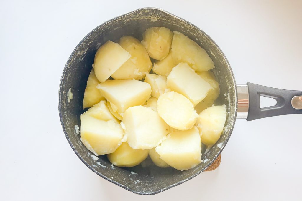 Marmite Roast Potatoes Recipe - parboiled