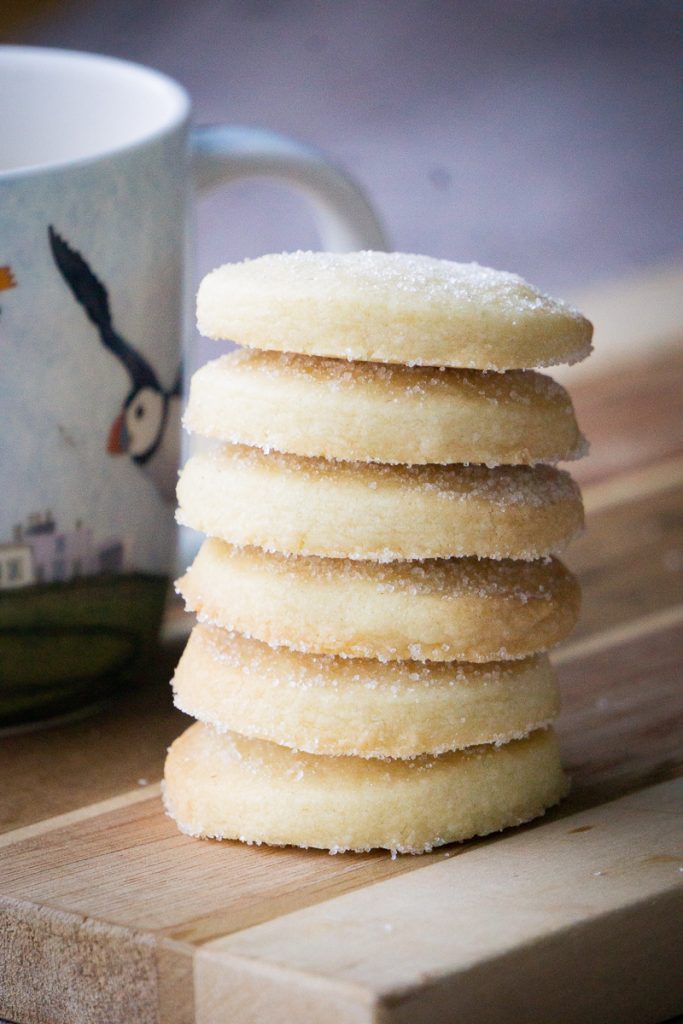 Shortbread Rounds Recipe - Shortbread tower